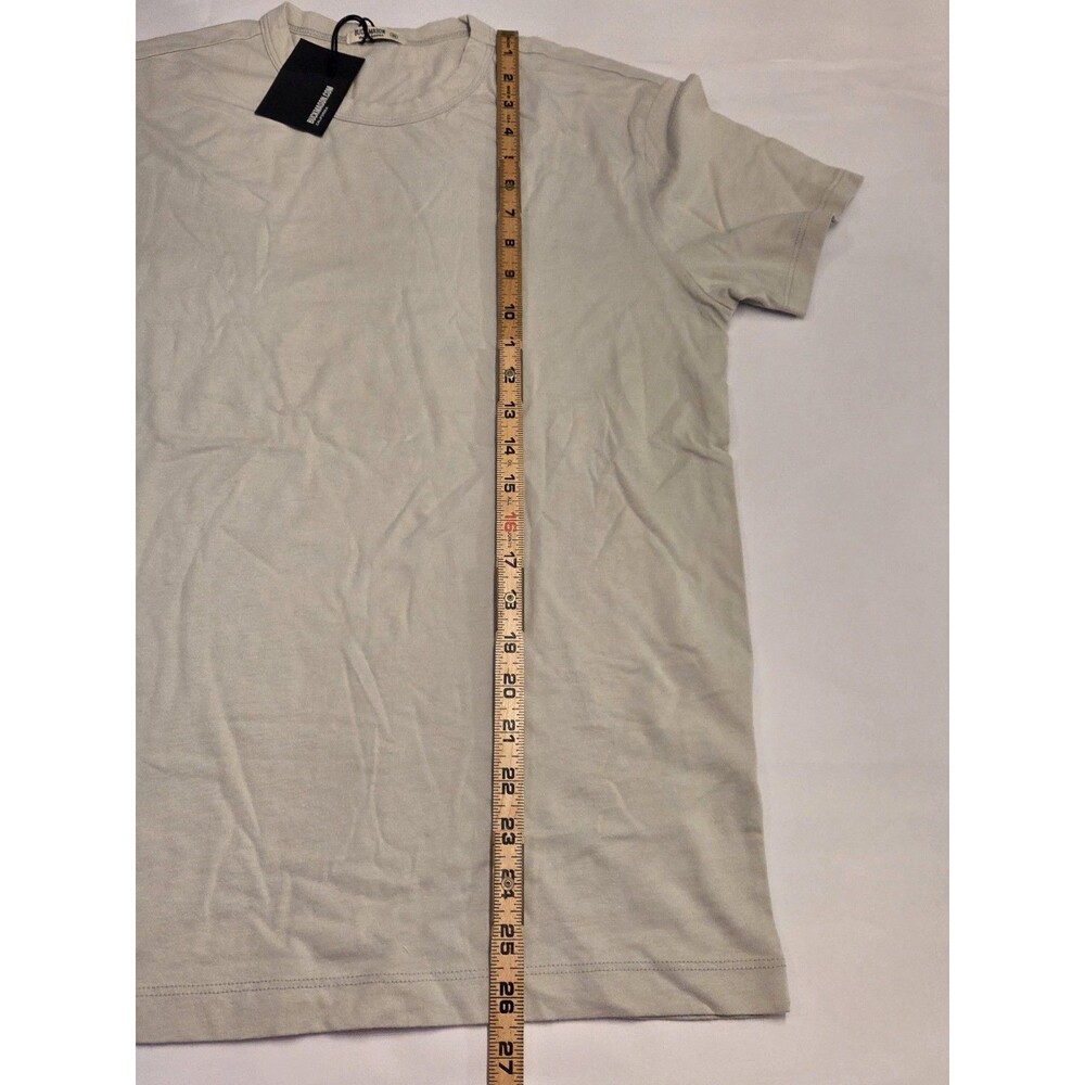 NWT Buck Mason Bone Pima Classic Tee Men's XS Made in USA Crew Neck T-Shirt - Picture 7 of 7